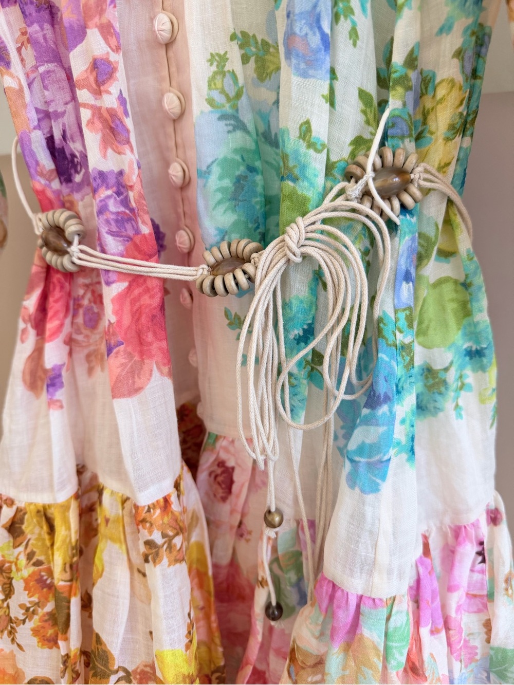 Zimmerman Raie Lantern Dress - Picture 4 of 10
